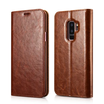 

Original XOOMZ For Samsung Galaxy S9/ Plus Case High Quality PU Leather Wallet Card Holder Cover Magnet Flip Case For Samsung S9