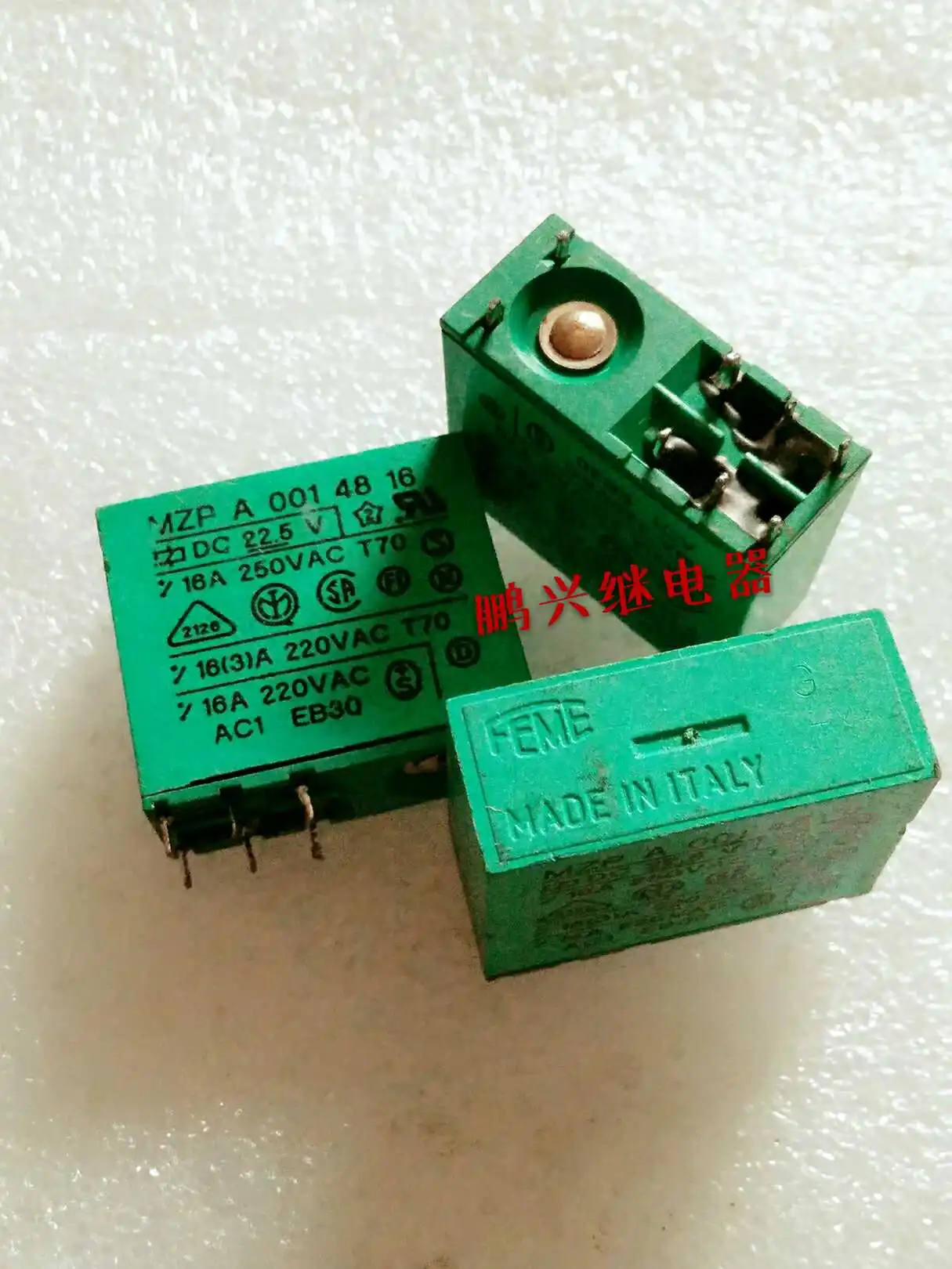 

Free Shipping 10PCS/LOT Electric Relay MZP a 001 48 16 DC22.5V8 Feet 16A