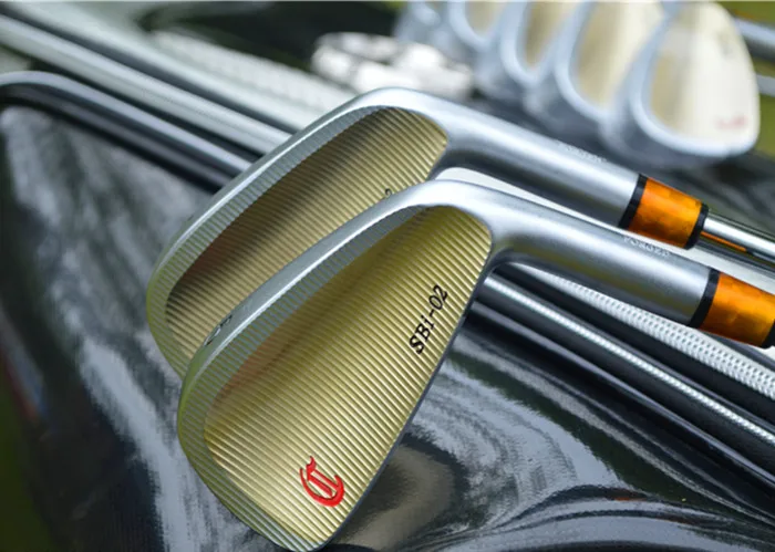 Crazy SBi-02 gold golf iron club кованая углеродистая сталь CNC железная древесина