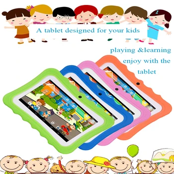 

7" Kids Tablet PC Quad Core Tablet Computer Android 4.4 8GB Dual Camera WiFi Tablets Children Gift Learning Tablet Education