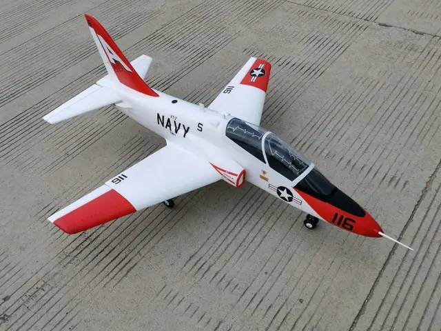 Electric RC Airplane QTmodel T45 T-45 70mm partner factory with FMS model 4