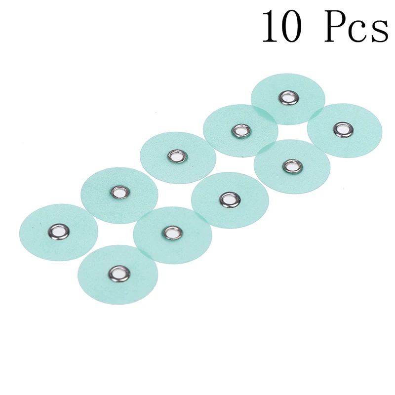 10/40 шт. стоматологические отделочные и полировочные диски полное снижение Контурные оправки полосы набор стоматологических полировочных дисков материалы - Цвет: GN10