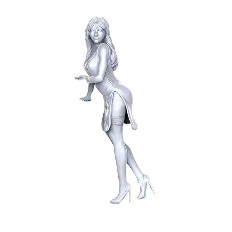YUFAN 1/35 Tokyo Beauty Girl полимерный солдат 5 см сексуальный Чонсам для девочек