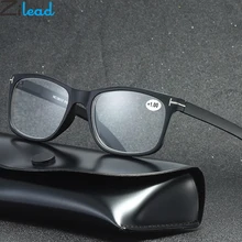 Zilead, классические черные очки для чтения, ультралегкие, для женщин и мужчин, очки для пребиопии, для мужчин и женщин, очки для дальнозоркости, очки для пожилых