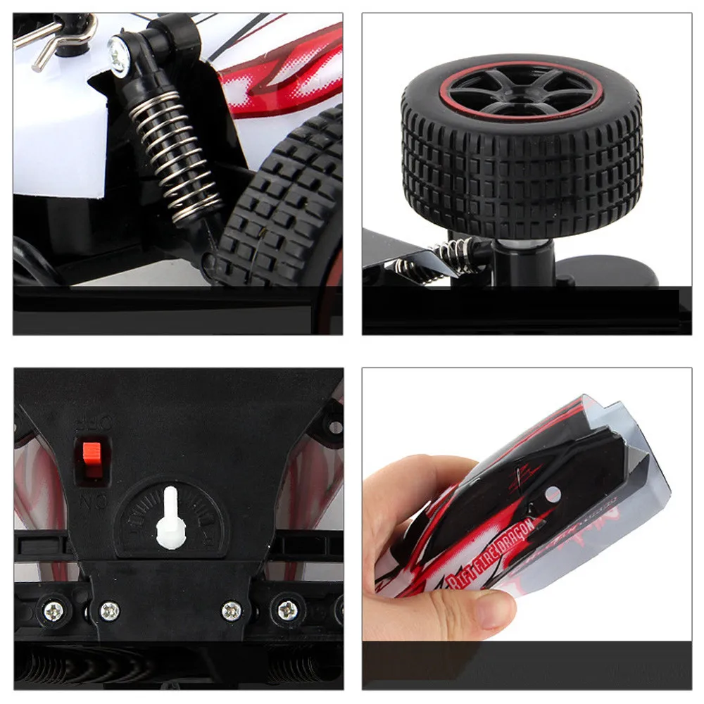 Высокая скорость скалолазания 4WD RC автомобиль 36 км/ч Bigfoot внедорожный грузовик 2,4 г Bigfoot внедорожный внедорожник Monster RTR игрушка высокоскоростная