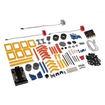 

STEM Robot Kits Upgrade 173pc Building Block RC Toy w/ Micro:bit Board