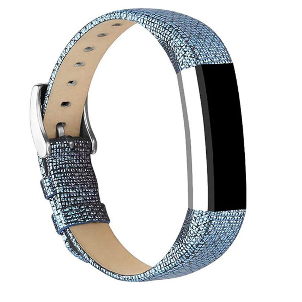 Регулируемый ремешок для часов из натуральной кожи для Fitbit Alta hr