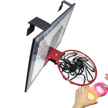 

Children's basketball stand transparent wall hanging basketball board easy to hang indoor basketball hoop outdoor small basket
