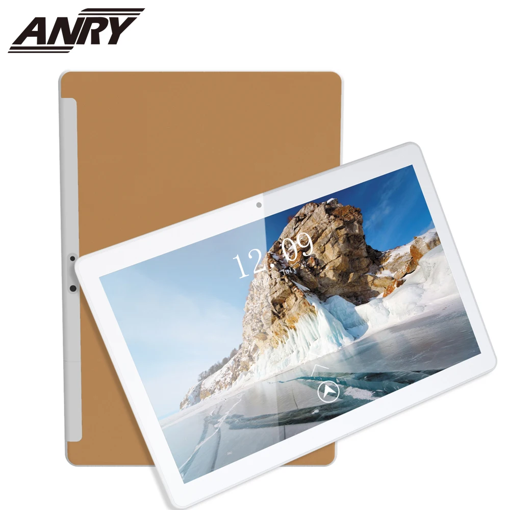 ANRY Tablet 10.1 Inch Android 7.0 4G Phone Tablets 4GB RAM+64GB ROM Dual Sim Card 2MP+ 5MP Camera WiFi Bluetooth Octa Core