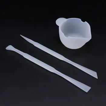 

1 Set Mix Cup Silicone Mold Epoxy Resin Tools DIY Jewelry Making Stick Handmade Accessories