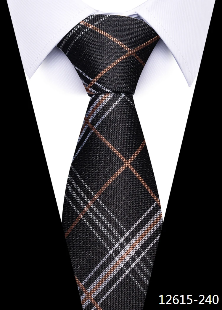 Group Tie Silk Necktie Gold Wedding Accessories Man Striped Brown Fit Party Gift Wedding Cravat neck tie