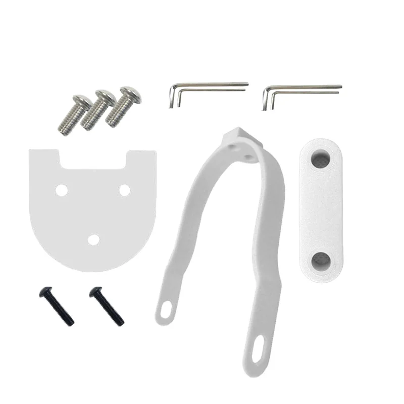 Scooter Foot Support Pad White Rear Fender Bracket For Xiaomi Mijia M365