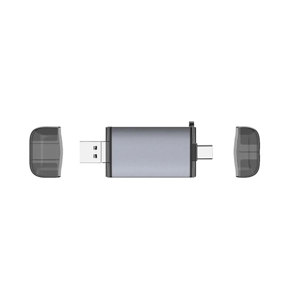 Многофункциональный считыватель карт Type C OTG 6в1 SD/TF Универсальный адаптер для