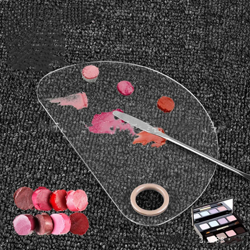 

1Pcs Eyeshadow Palette Empty Foundation Concealer Powder Mixing Tool Make Up Color Palettes Spatula Cosmetic