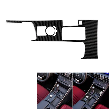

For Lexus IS250 IS350 2013-2019 Car Carbon Fiber Sticker Interior Gear Shift Frame Trim Decals Stickers Car Styling