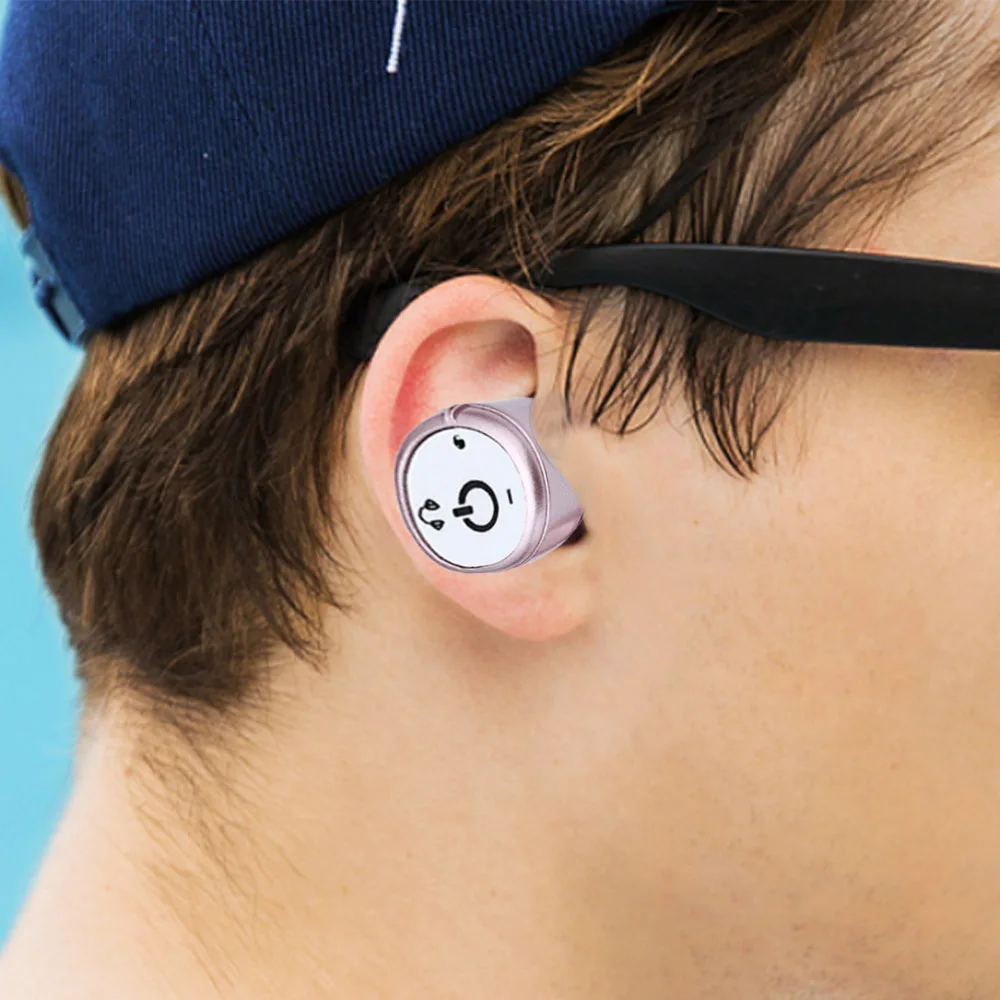 Vococal X2T TWS мини бинауральные наушники гарнитура Bluetooth с зарядной док станцией для