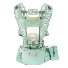 Многофункциональная эргономичная Сумка-кенгуру с дышащей сеткой для переноски ребенка, регулируемый ремень для новорожденных с О-образным ремешком J71