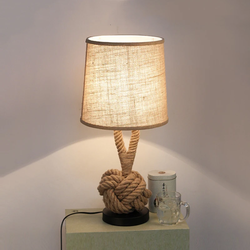 Современная Новинка, настольная лампа из ткани в скандинавском стиле, светодиодный светильник E27 для спальни, для гостиной, спальни, для кабинета, кафе, магазина