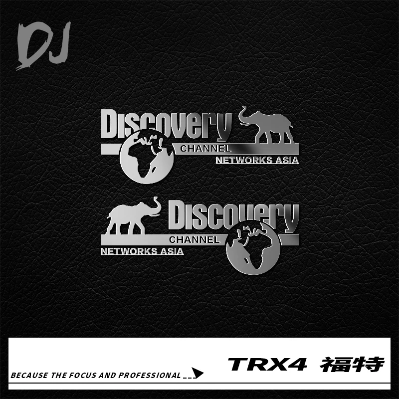 Металлическая наклейка XQRC значок discovery для 1 / 10 радиоуправляемого трекового
