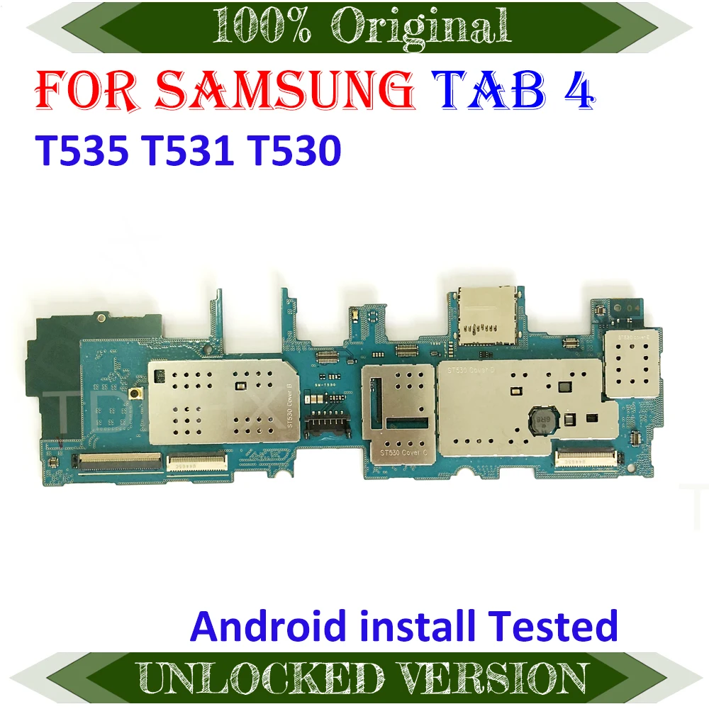 Разблокировка mainbaord для samsung Tab T530 T531 T535 с чипами материнская плата Android OS logic baords