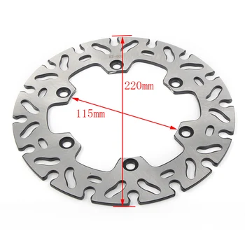 

Motorbike Rear Brake Disc Rotor For Yamaha TDT200WR DT230 1997-1998 WR200 92-97 WR200R 91-92 TT 250 R 1999-2004 TT-R 250 220mm