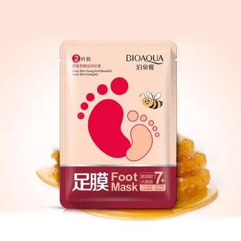 

Dead Skin Remover Smooth Energetic Socks Pedicure Foot Care Mask 2pcs/pack Exfoliating Foot Peeling Mask Body Feet Mask