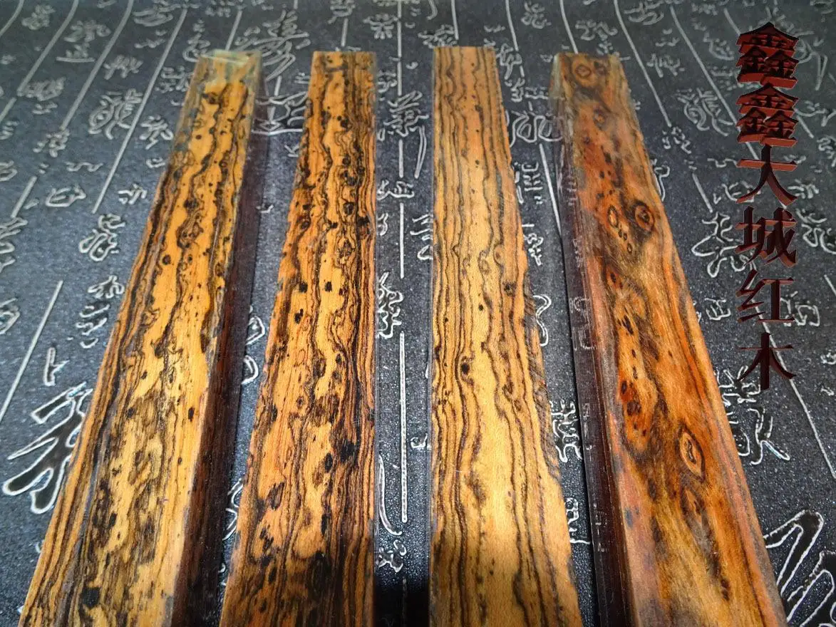 Mexico Sandalwood Knife Piercing handle material crude wood woodwork DIY 120*40*10MM-2pcs