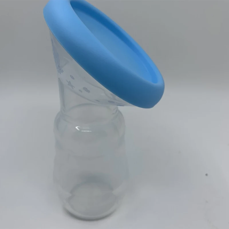 Full Silicone Breast Pump Manual Handmade Breast Pump Partner Anti-overflow Milk Collector Automatically Collect Breast Milk 18