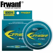 Брендовый супер 100 м 1.76LB-34.9LB нейлоновая рыболовная леска прозрачный крепкая рыболовная веревка рыболовные снасти мононитиевая леска для рыбалки