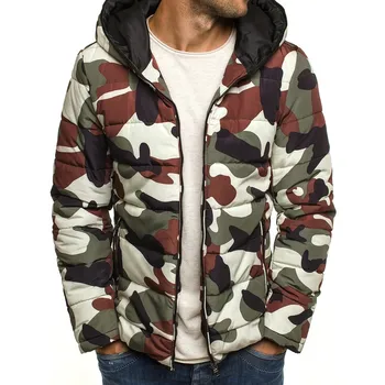 

ZOGAA New Men Winter Jacket Coat Fashion Quality Cotton Padded Windproof Thick Warm Soft Brand Clothing Hooded Male Parkas 2019
