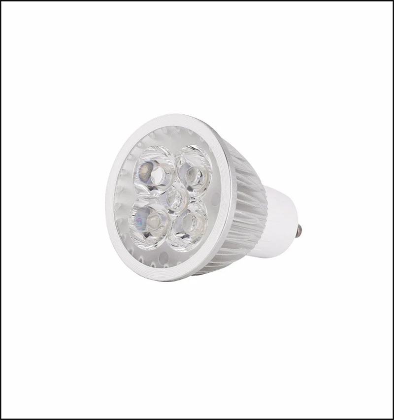 10X LED 조명 GU 10 LED 스포트라이트 MR16 E27 GU10 LED 램프 3W 4W 5W 220V 12V, 레드 그린 블루 옐로우 램프 LED 전구 스포트 라이트