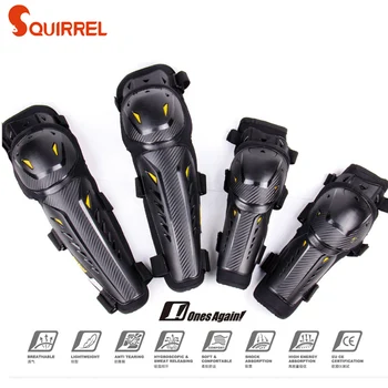 

Summer motorcycle kneepad and elbow suit fall proof motorcycle rider equipped with locomotive protector