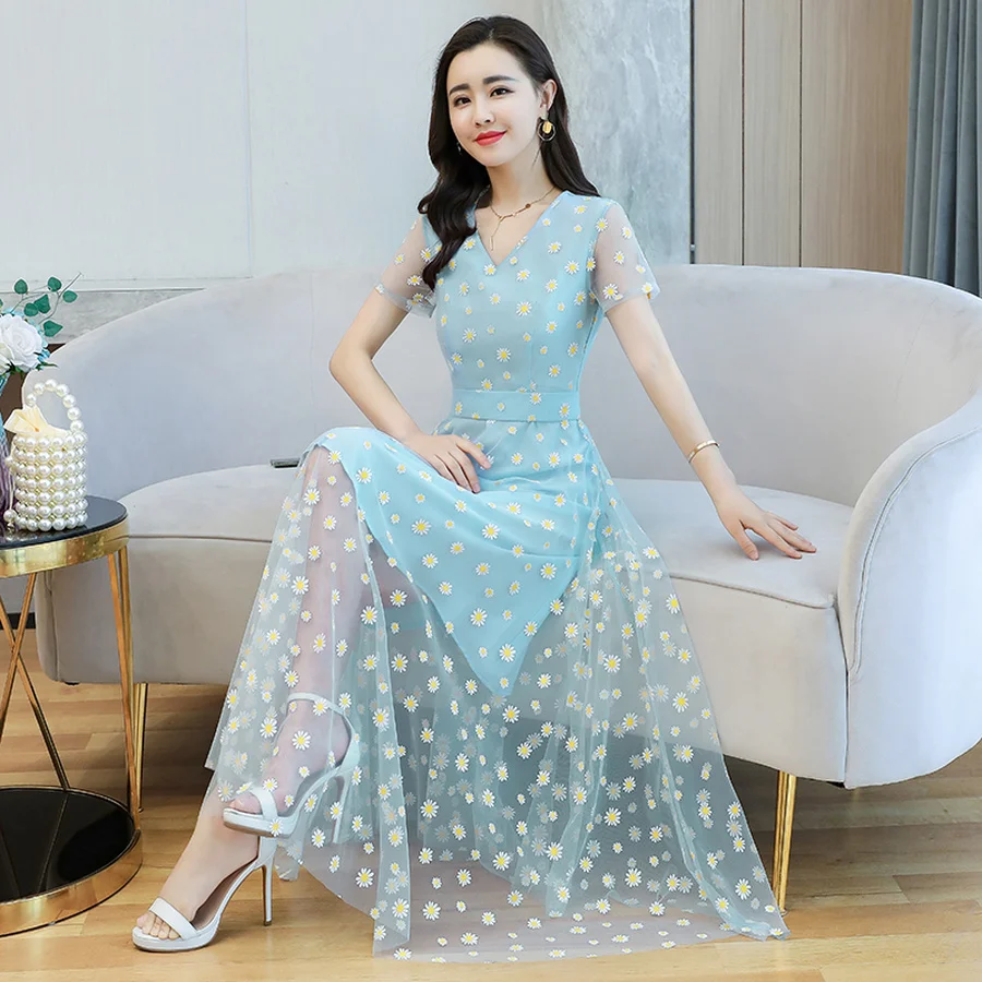 2020 Spring Summer Vacation Chiffon Mesh Maxi Dresses Plus Size Print Vintage Runway Dress Elegant Women Bodycon Party Vestidos 2020 Spring Summer Vacation Chiffon Mesh Maxi Dresses Plus Size Print Vintage Runway Dress Elegant Women Bodycon Party Vestidos