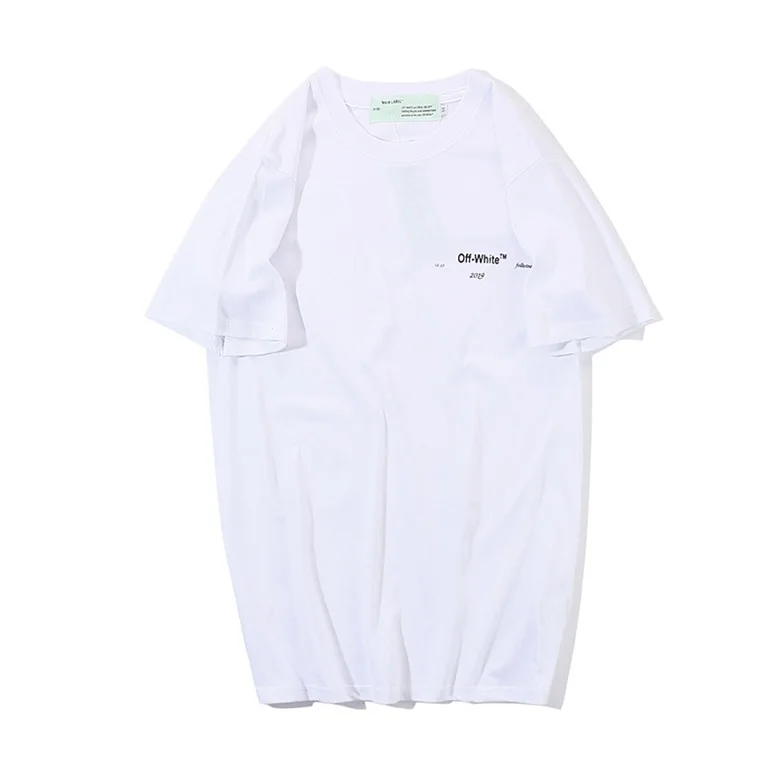 OFF-WHITE новая картина маслом граффити стрела уличный танец одежда мужская футболка с коротким рукавом хип футболка хип-хоп