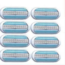 8 шт., лезвия для бритья для Для женщин защитный Женский точилка бритвы для Venuse бритвенное лезвие для бритья 3 слоя лезвия