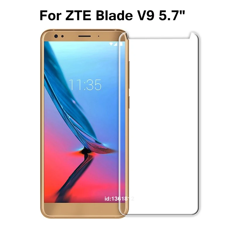Zte Blade V9 закаленное стекло 9H Высококачественная защитная пленка защитное стекло на экран телефона покрытие стекло для zte Blade V 9 5,7 дюймов