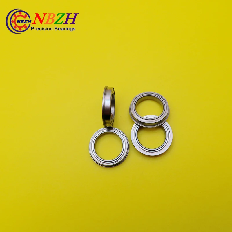 

NBZH bearingF6702-2Z F6702 6702 F6702-2RS Chrome Steel Bearing GCR15 Deep Groove Ball Bearing 15x21x4mm With Flange