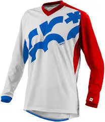 Pro с длинным рукавом Велоспорт Джерси Ретро MTB MX DH топы для мужчин горный велосипед футболка горные одежда велосипед Мотокросс Эндуро одежда - Цвет: color 6