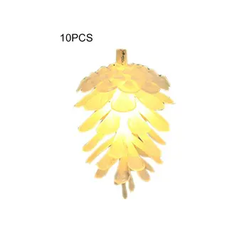 

Led Pine Cone Shape Lights String Lights Flashing Lights Battery Starry Christmas Dorm Wedding Decoration