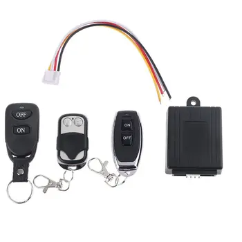 

DC12V Single Switch 2CH Relay Wireless Remote Control Electromagnetic Valve Water Valve Controller