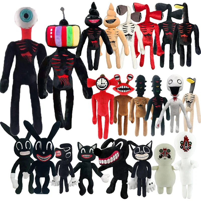 

Кавайная сирена, плюшевые игрушки, мягкая пугающая сирена, мягкая кукла, животное, черная кошка, Peluches, игрушки для детей, подарки на день рождения, Рождество