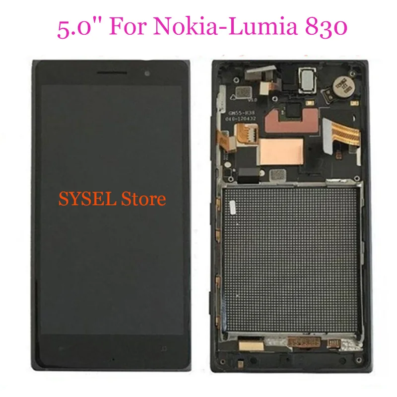 5 0 ''для Nokia-Lumia 830 RM-984 ЖК-дисплей с сенсорным экраном и дигитайзером в сборе