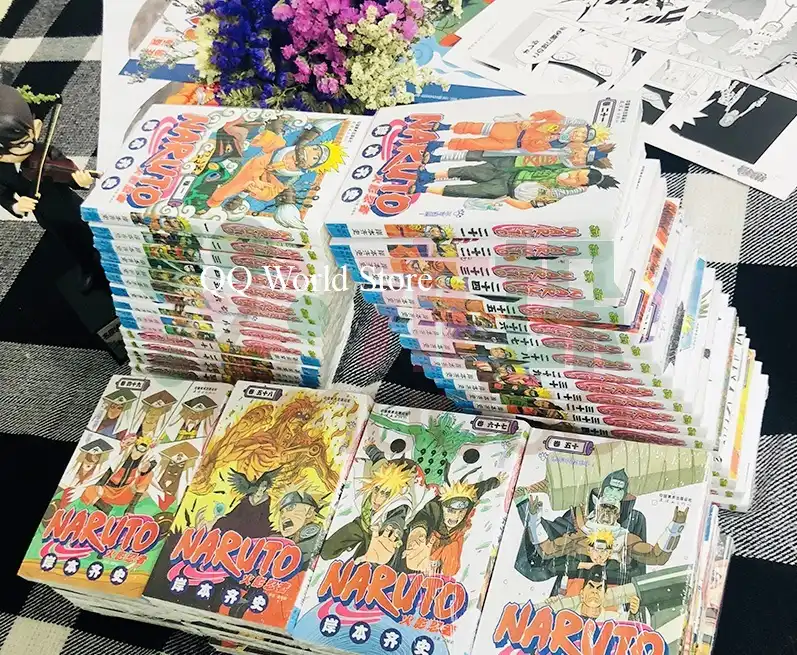 75 Books Naruto Vol 1 72 3books Fantasy Manga Book Japan Classic Youth Teens Sci Fi Fantasy Cartoon Comic Language Chinese Aliexpress