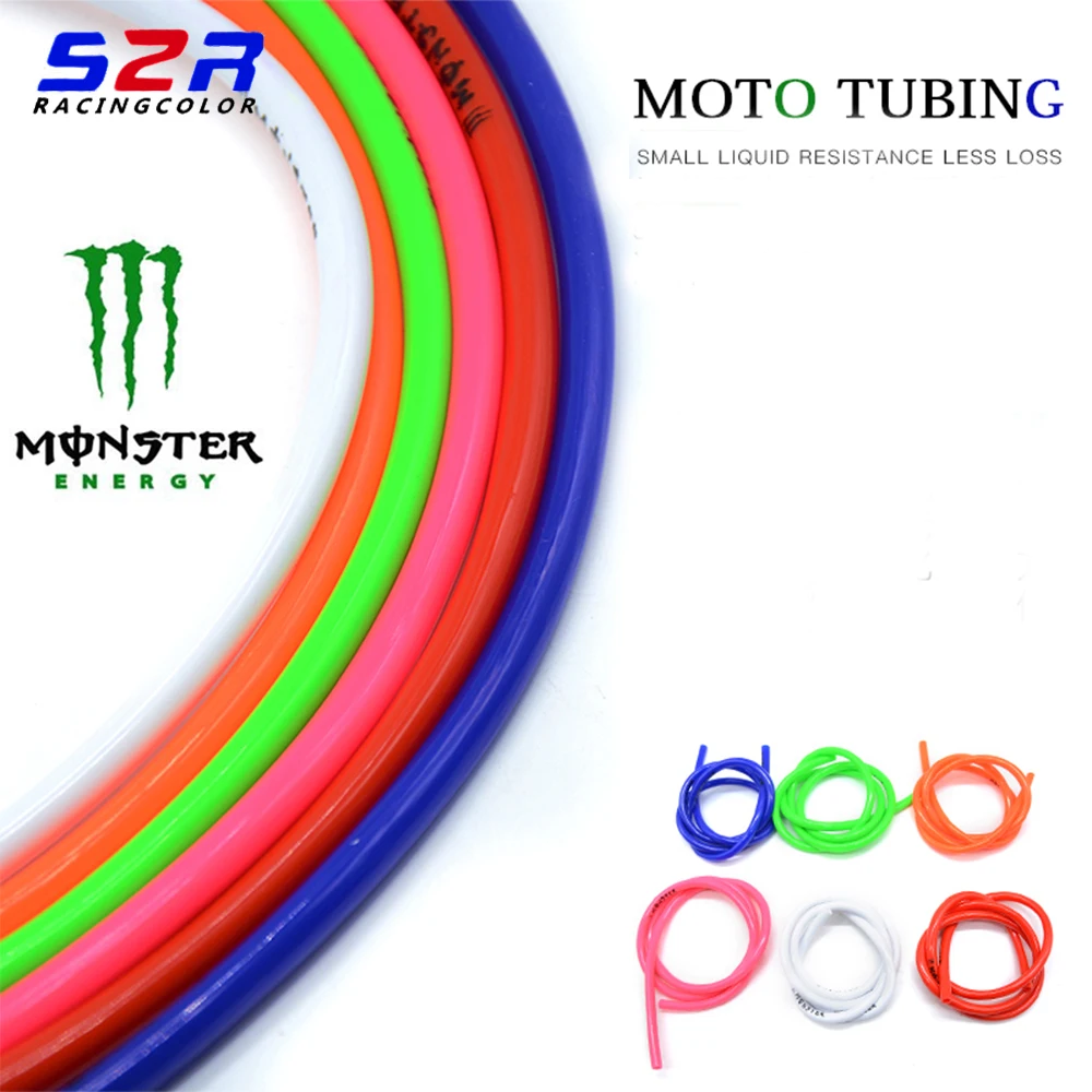 

1m Motorcycle Bike Fuel Gas Oil Delivery Tube Hose Petrol Pipe 5mm I/D 8mm O/D Soft Fuel Hose For Honda KTM Yamaha Kawasaki