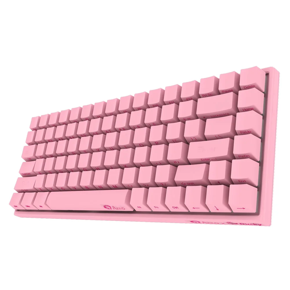 AKKO 3084 механическая клавиатура Cherry MX Switch Compact 84 клавиши 85% PBT keycap usb type-C Проводная Механическая клавиатура
