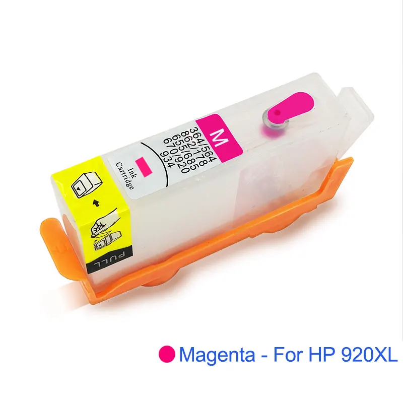 Ocструйный картридж для HP 920 XL пустой многоразовый принтера Officejet 6000 6500 6500A 7000 7500 7500A