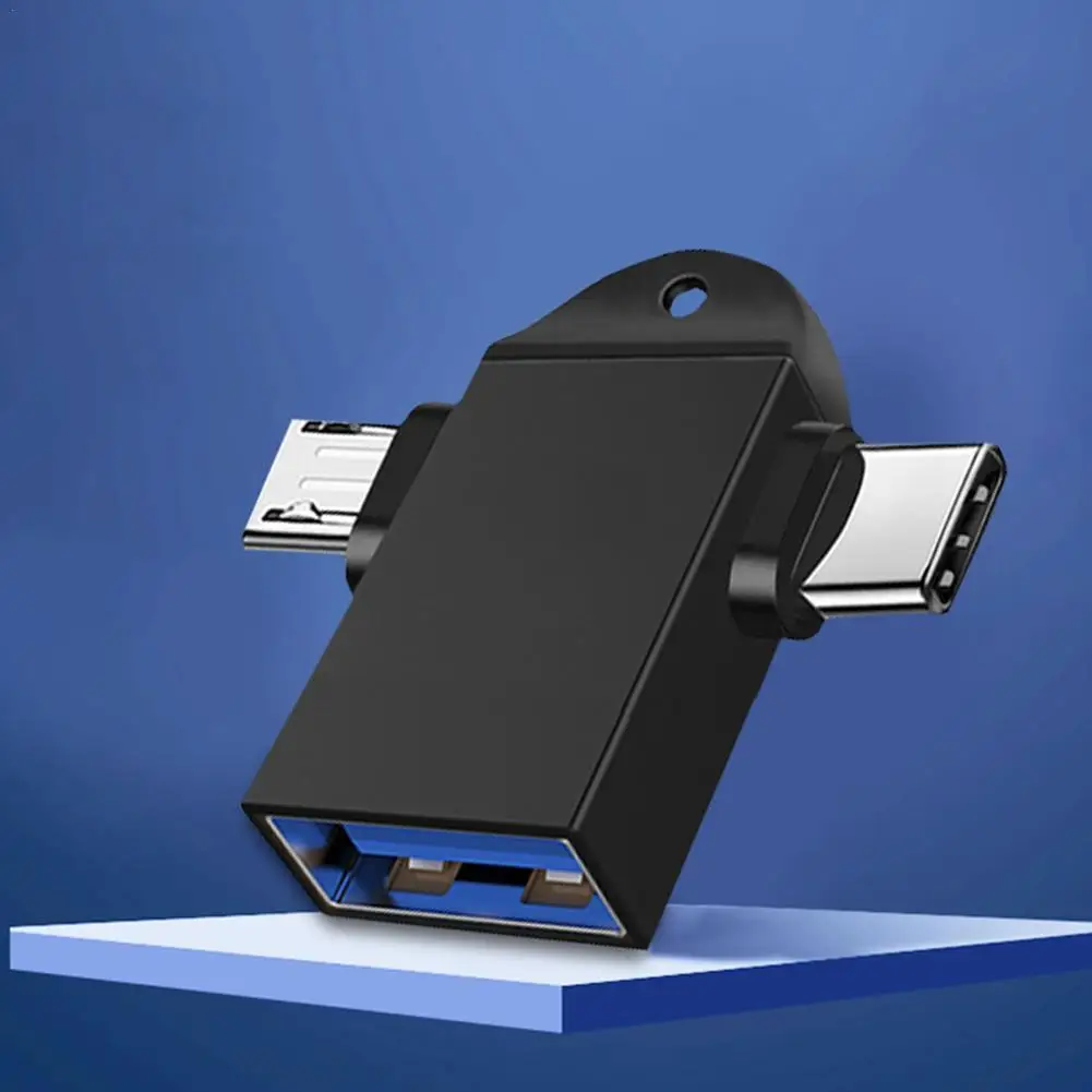 OTG Type C адаптер 2 в 1 Micro Usb конвертер коннектор Flash для смартфона Android диск мышь