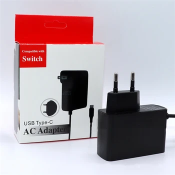 

Replacement AC Power Adapter Charger For Nintend Switch Game Console for NS for NX Handle Game Controller EU / US Plug