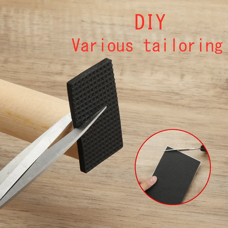 Furniture Leg Feet Rug Felt Pads Anti Slip Mat Bumper Damper For Chair Table Protector Hardware 1-24pcs Thickening Self Adhesive