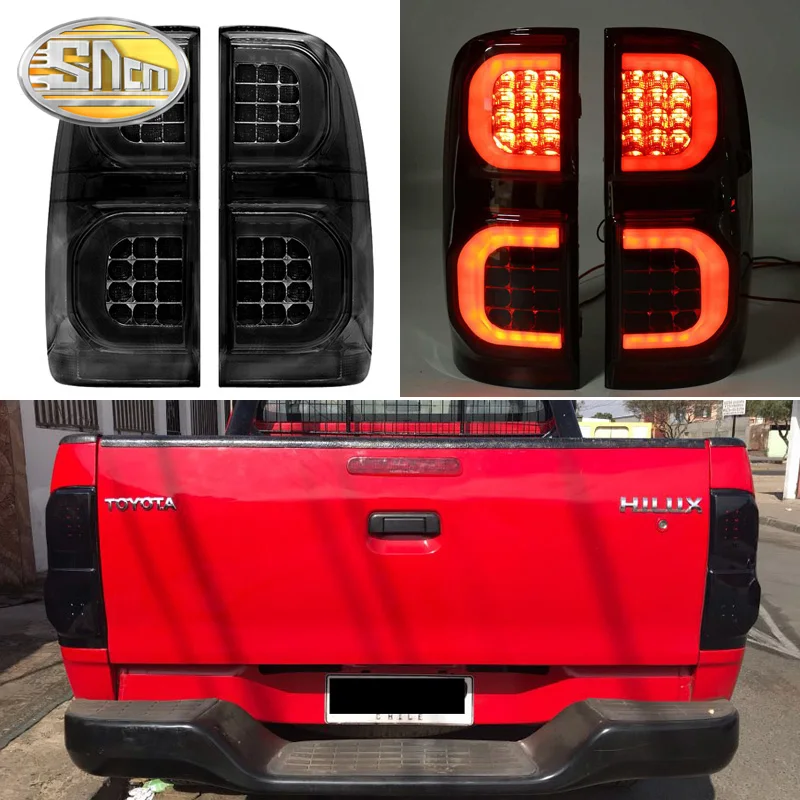 Автомобильный светодиодный фонарь светильник хвост для Toyota Hilux Vigo KUN26 SR SR5 2004 - 2014